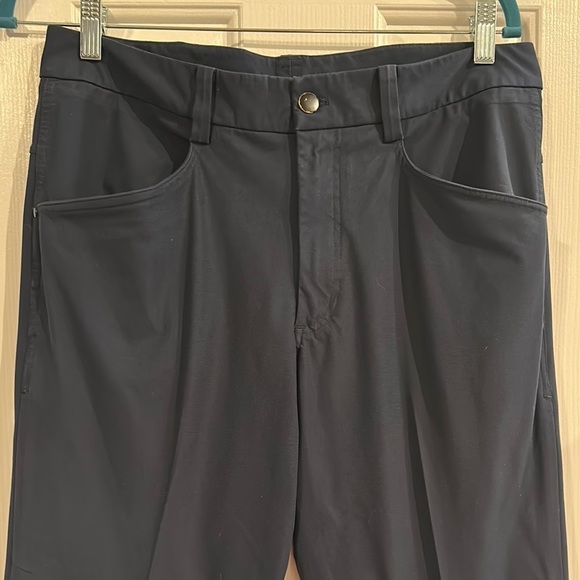 lululemon ABC Pants Straight Leg 5 Pocket Pants Men’s 32x32 Navy (older style) - Picture 5 of 9